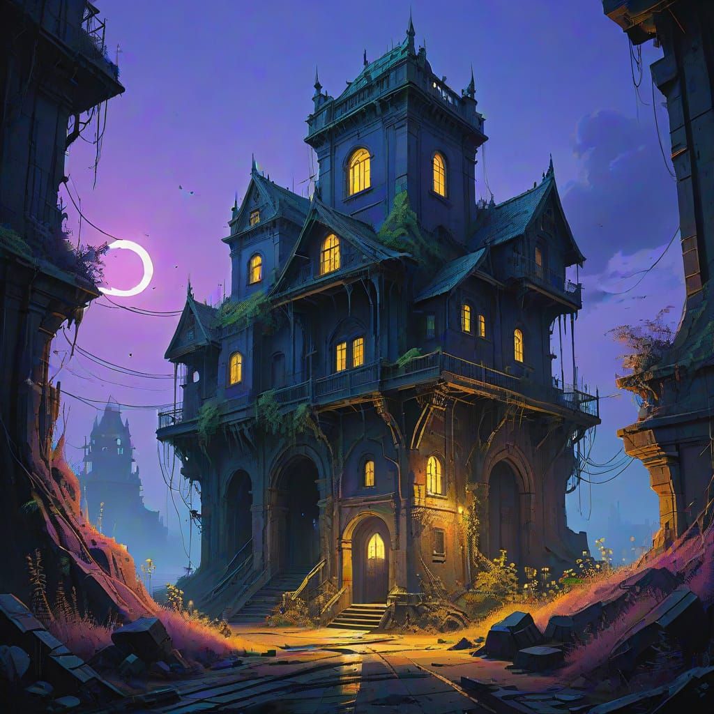 Mystical Realm of Ancient Wonder