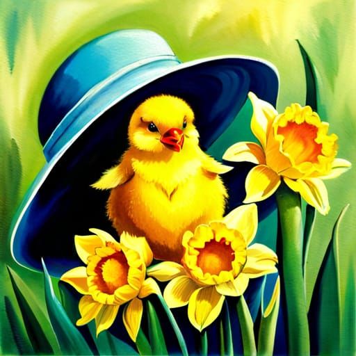 I got my Easter Bonnet