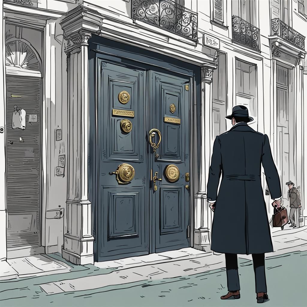 Macron's Lovecraftian Paris Adventure with Giant Keys