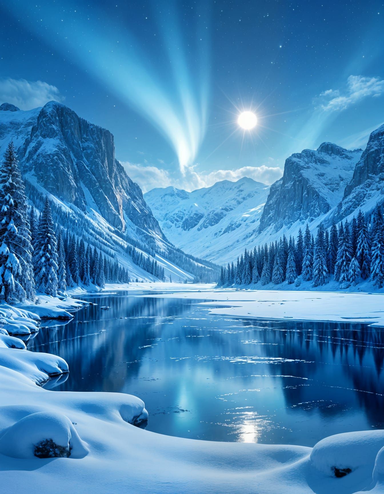 Epic Ultra Realistic Newerwinter Landscape