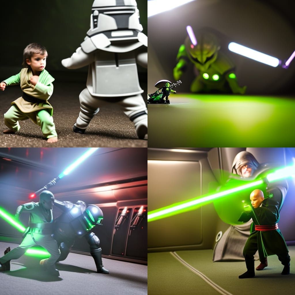 Epic Battle: Sith Lord vs. Jedi Knight