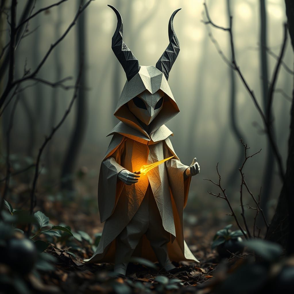 Enigmatic Duende in Whispers of the Woods