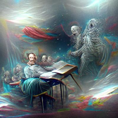 Cosmic Teachers: A Holographic Astral Illustration