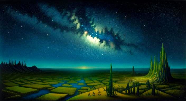 Weird Massurrealism Scintillating Image