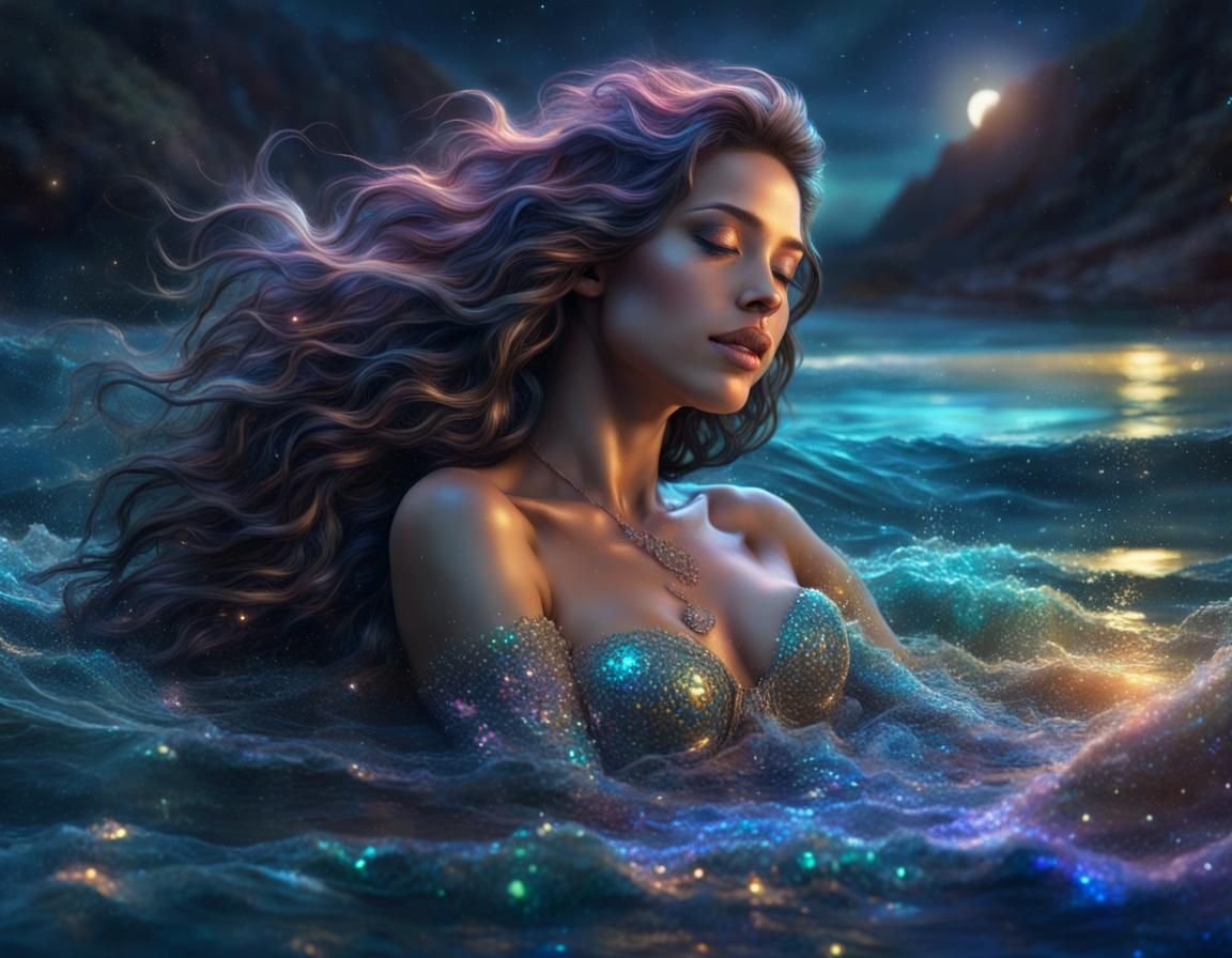 Beautiful mermaid.