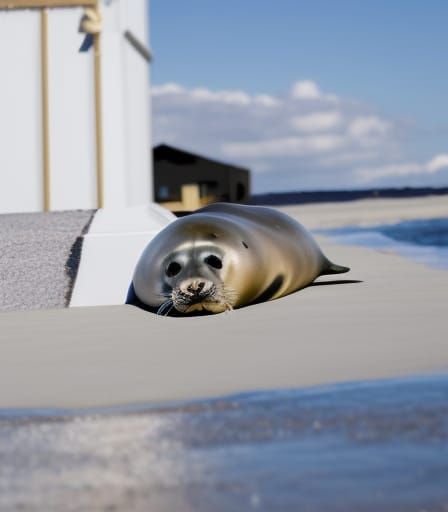 Picture of a Harbor Seal