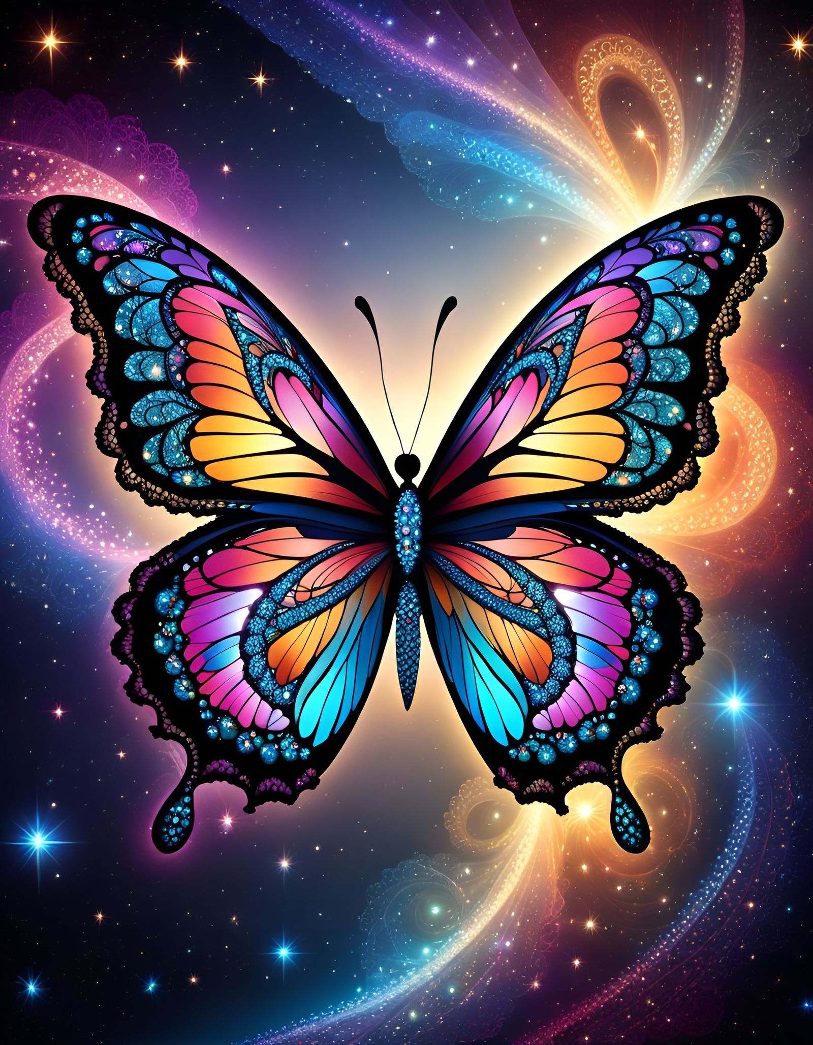 Galactic Butterfly
