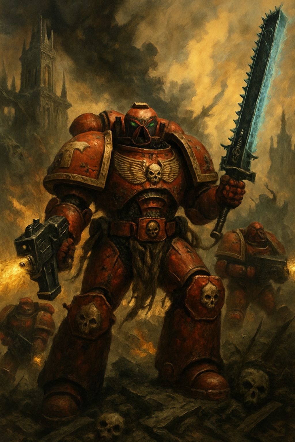 Warhammer 40k Style Visualized