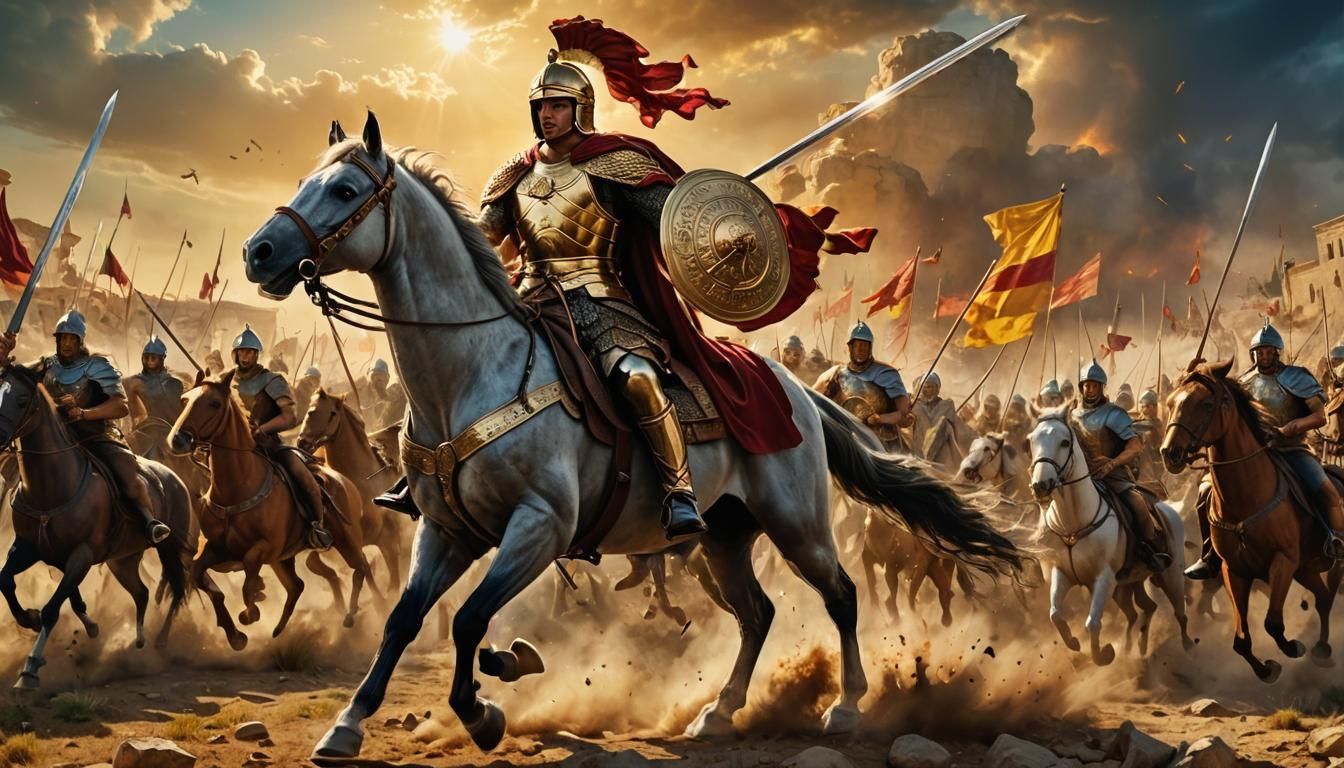 Alexander the Great in Epic Battle