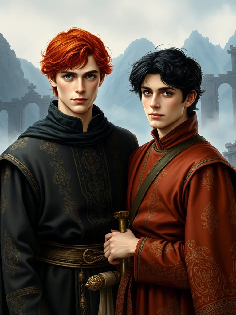 Regis Hastur and Danilo Syrtis from The Heritage of Hastur b...