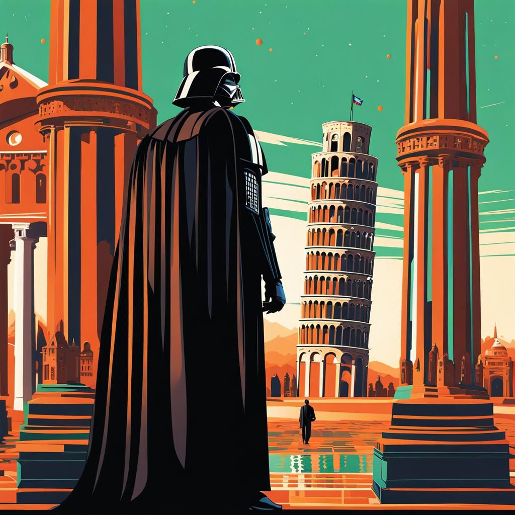 Darth Vader European Vacation