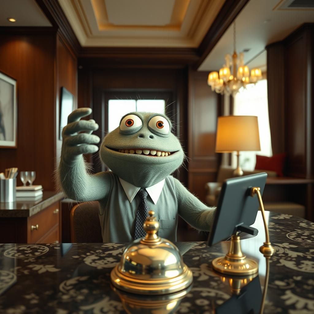 Monster Receptionist