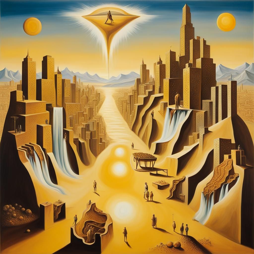 City on a Mountain: Surreal Harmony