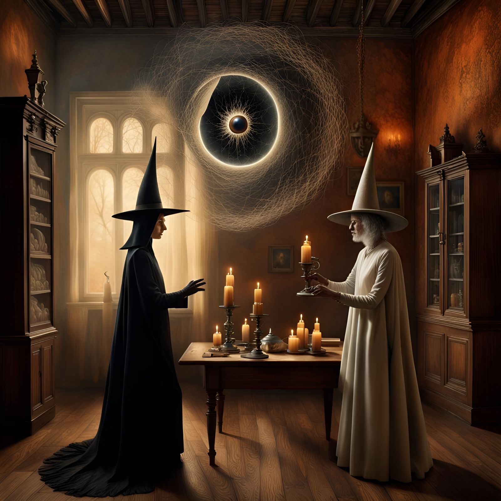 Spellbound.