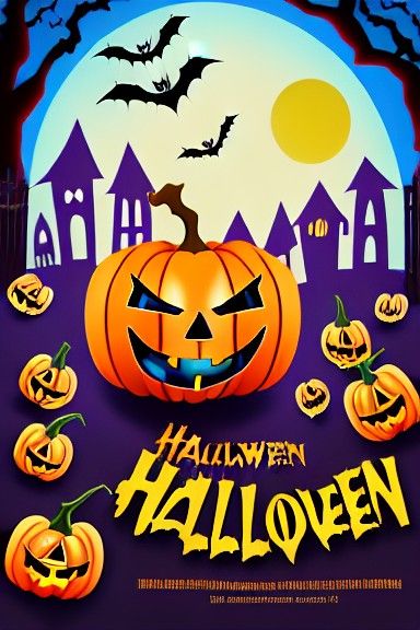 Halloween Animated Movie Poster