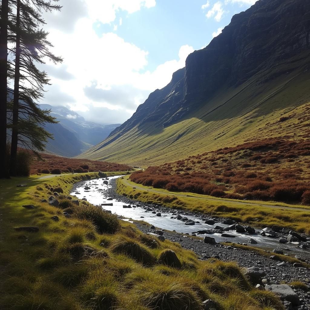 Down in the Valley: An AI Interpretation