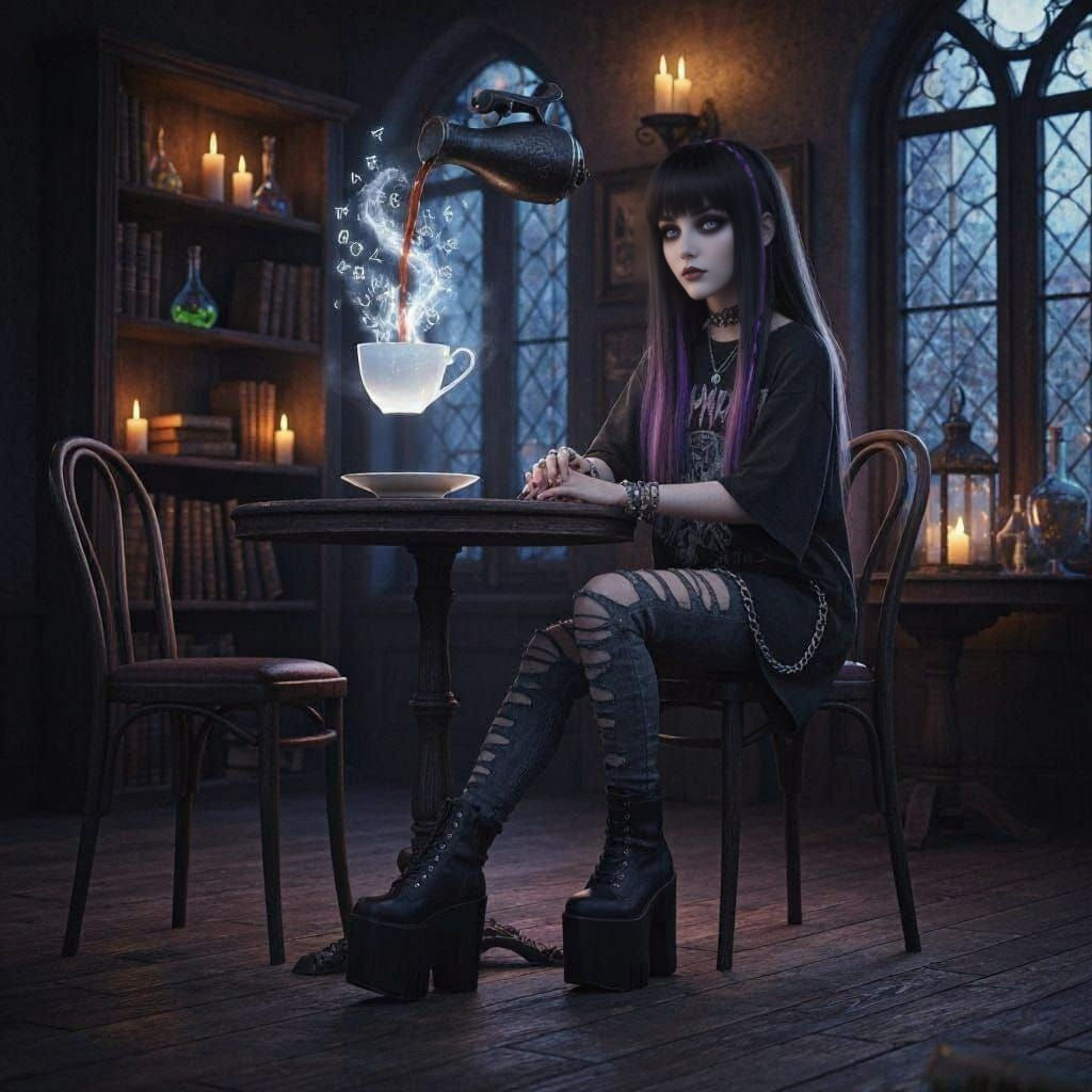 Photographic Image Captures Serene Moment