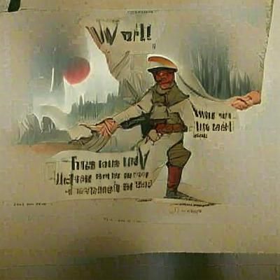Vintage World War I Propaganda Poster