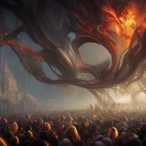 Spectacular Knabstrupper Stallion in Ultra HDR