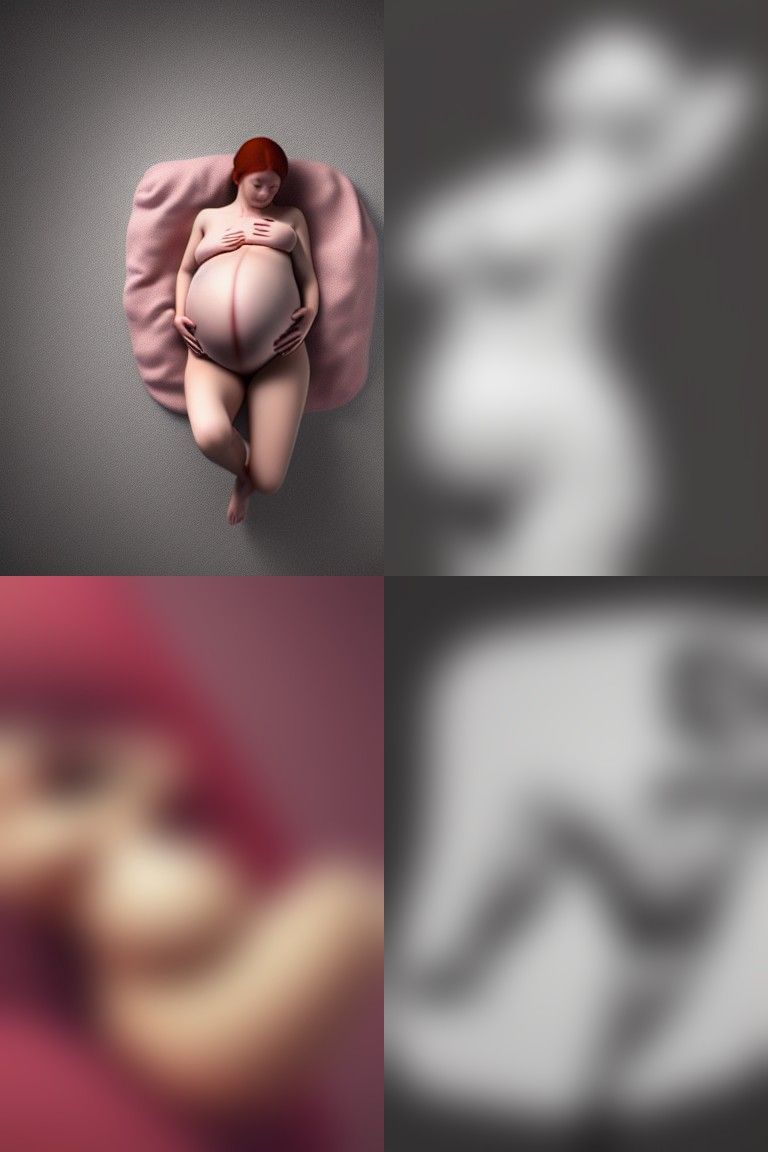 E.g. realistic artistic 3d game. is giving birth to a baby. heavily pregnant. legs spread out. beautiful youthful 32 gin...