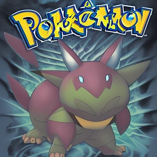 Paradox Pokemon in Comic Book Art Style