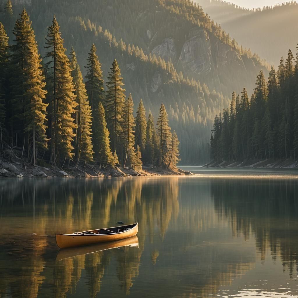 Mountain Lake Sunrise: Professional Photography