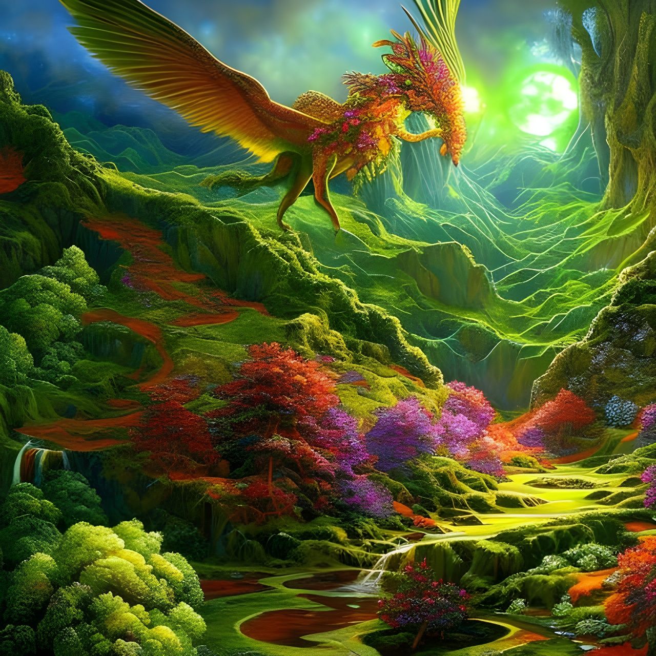 Fauna and Flora of Luxuriana