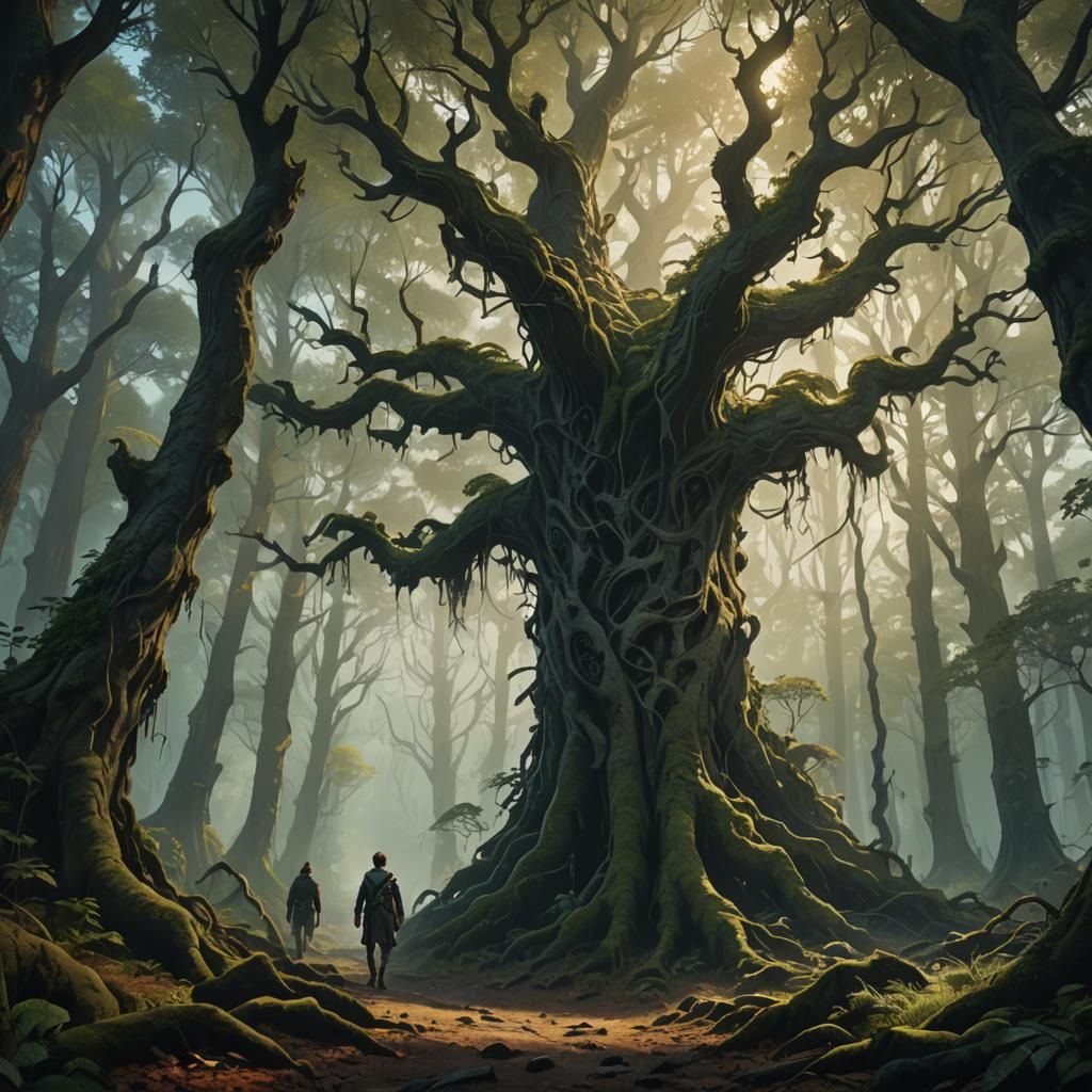 Mystical Forest: Fantasy Concept Art in Deep Color