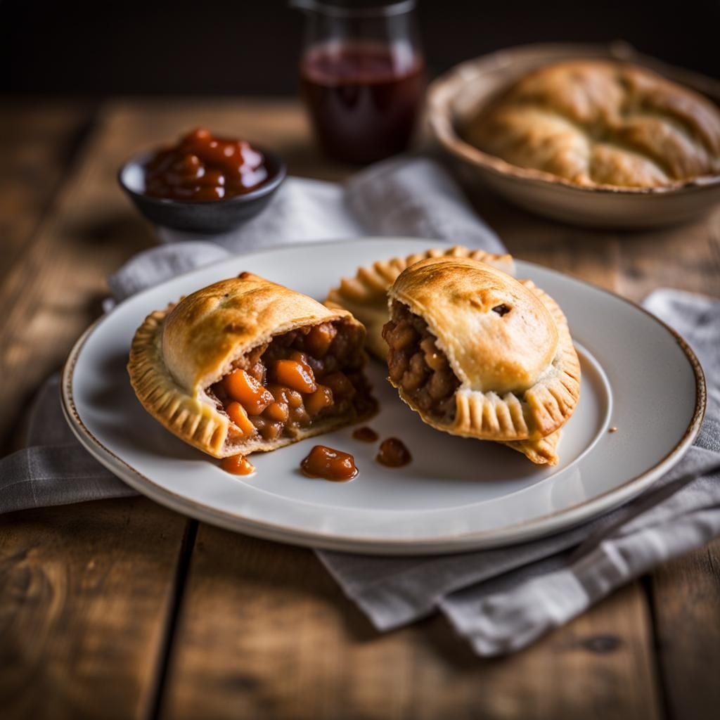 Delicious Cornish pastie.