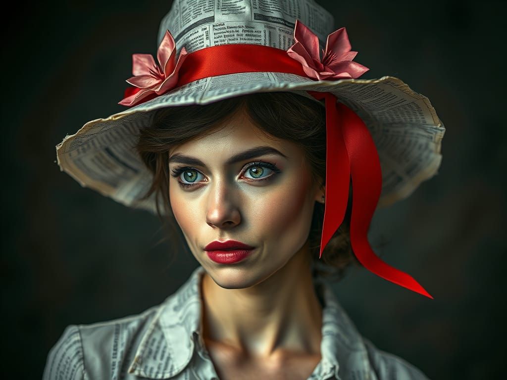 Paper couture with a silky touch