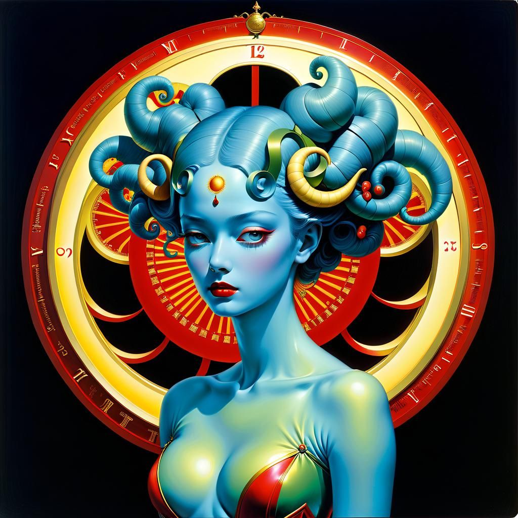 Surreal Chimerical Dreamscape in Avant-Garde Style