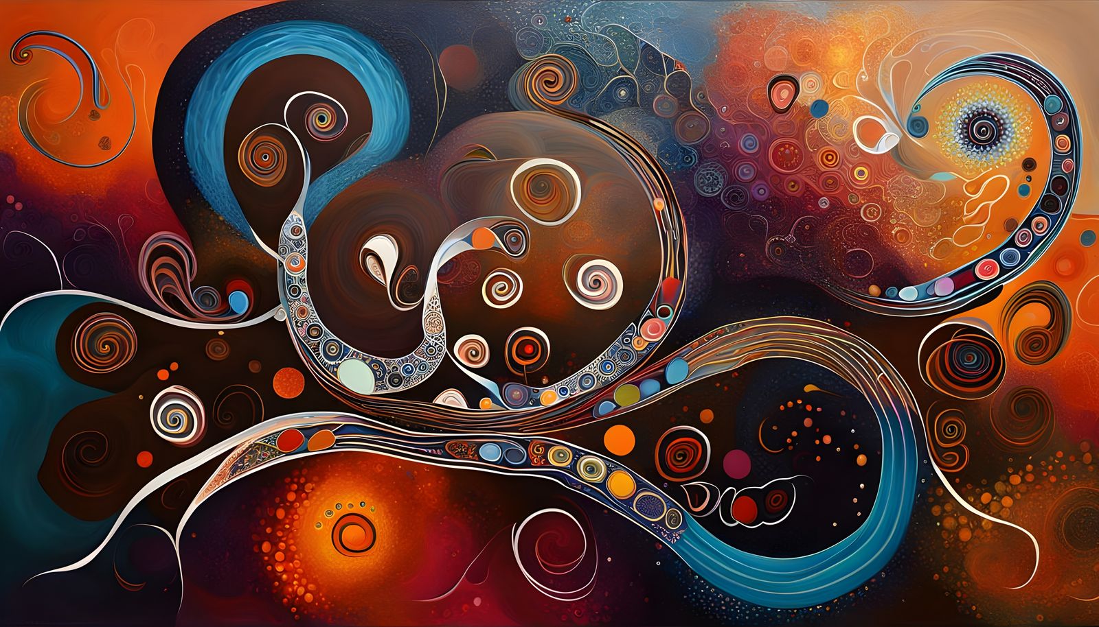 Australian Fractal Exotic Elegance