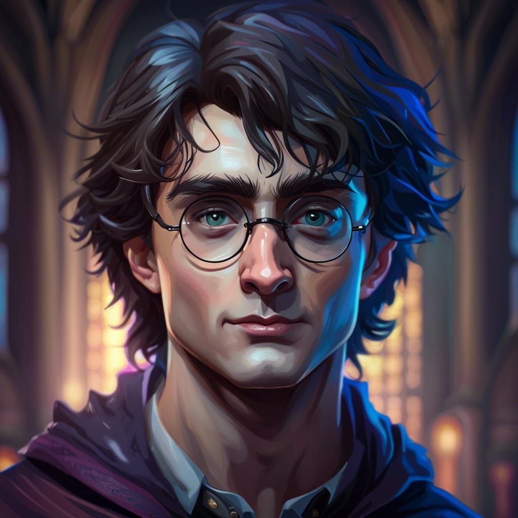 Detailed Portrait with Dynamic Lighting