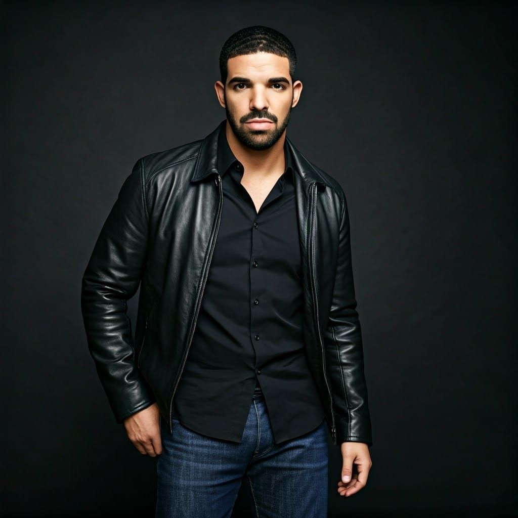 Tim Drake in Dark Jeans and Leather Jacket