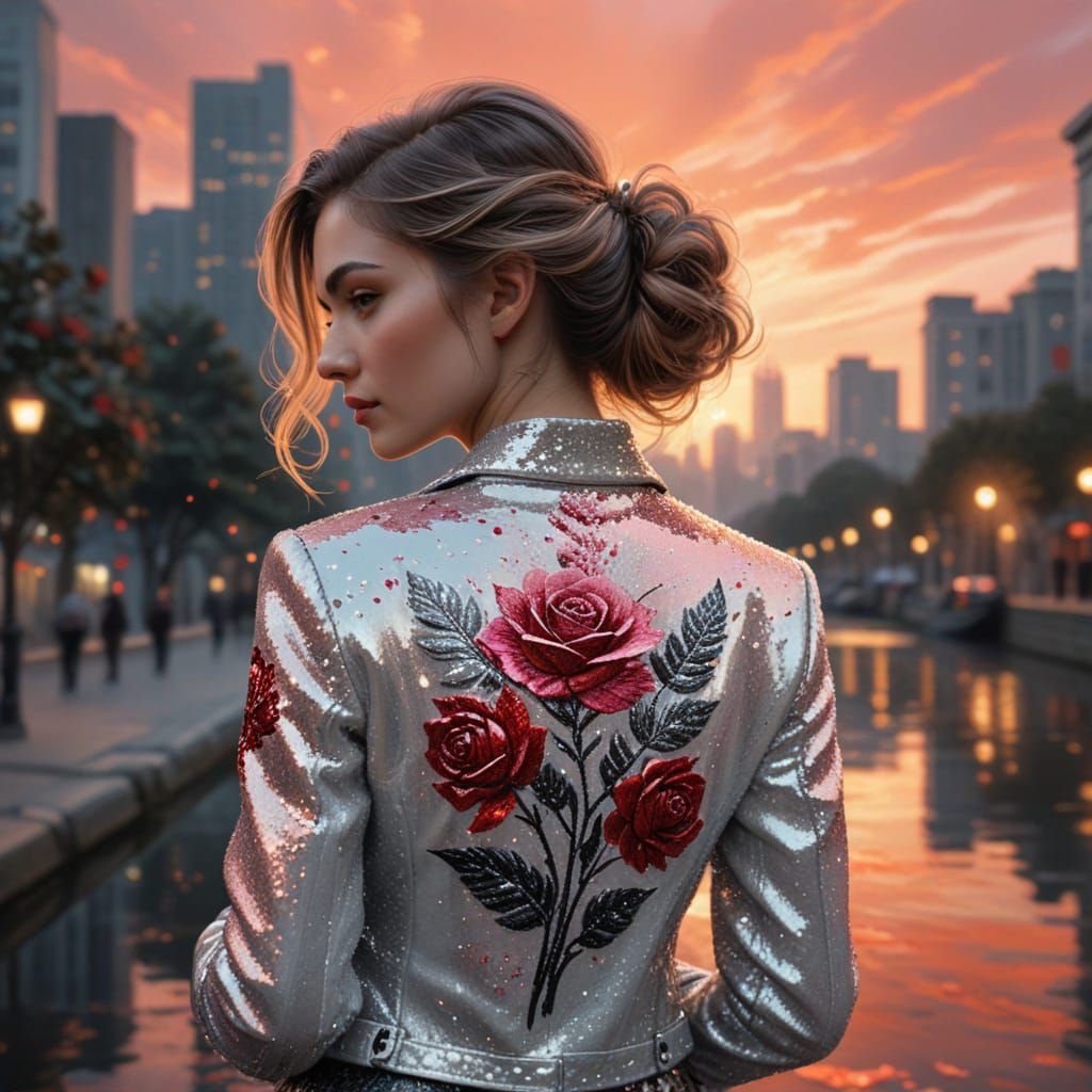 Dreamy Evening in Sequined Glory