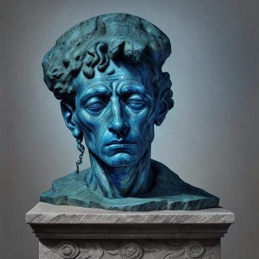 Surreal Protomouse Lamp on Pedestal: Macro Photography