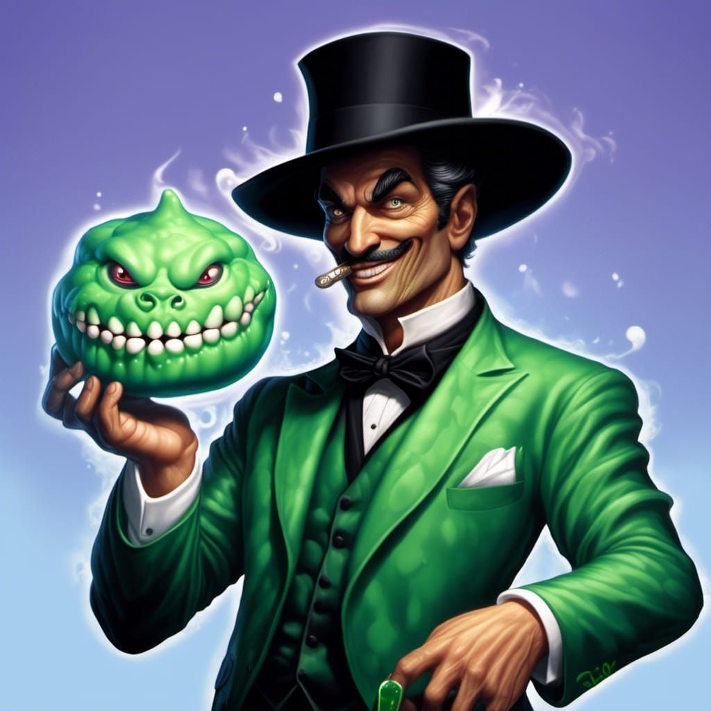 Suave Slime Sugar Daddy with Diabolical Charm