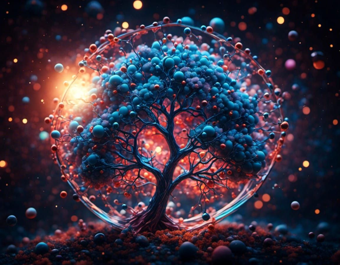 Molecular Double Helix in Ultra HD Realism