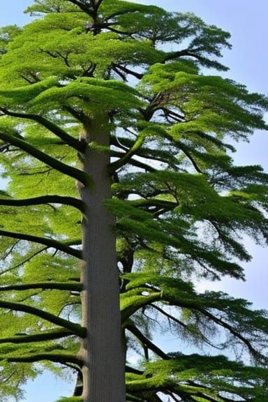 Feathered Tree: An Unusual Natural Wonder