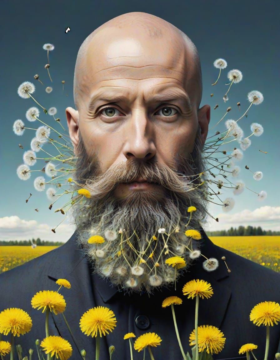Dandelion man