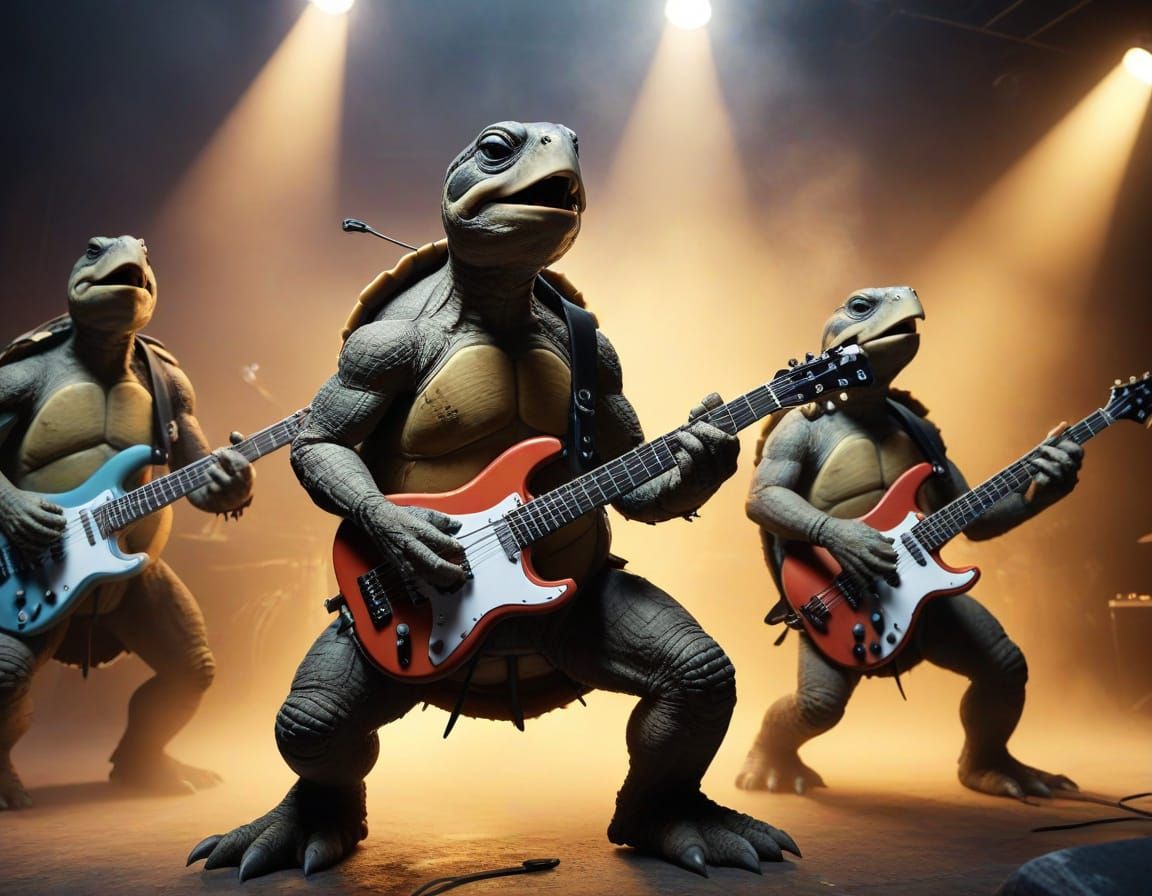 Turtle Rock Band Concert Performance