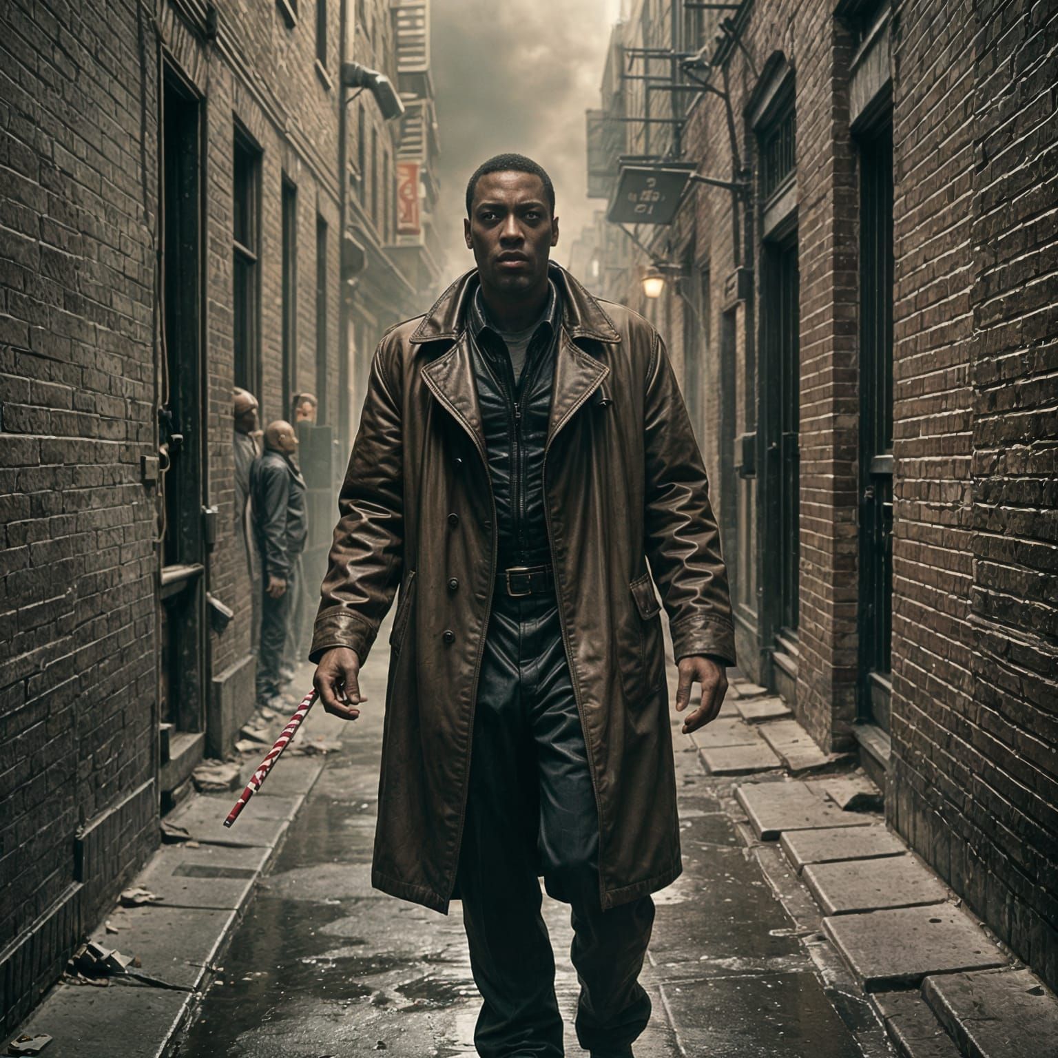 Dramatic Cinematic Film Still of Candyman