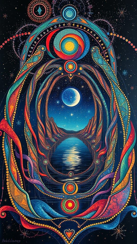 Oracle Mirror Silence of the Bells Moebius contrasting color...