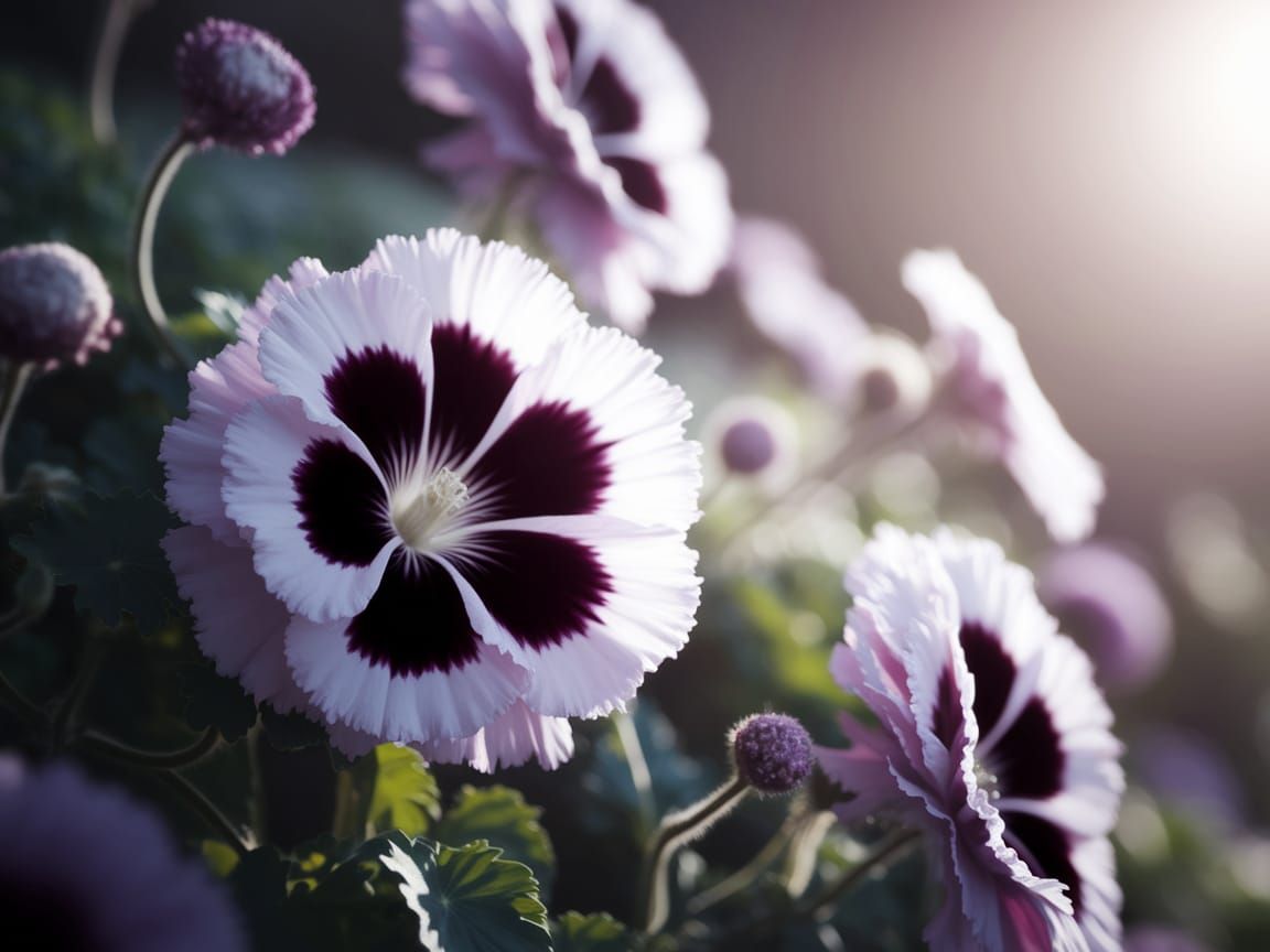 Dreamy Floral Close-Up in Soft Light