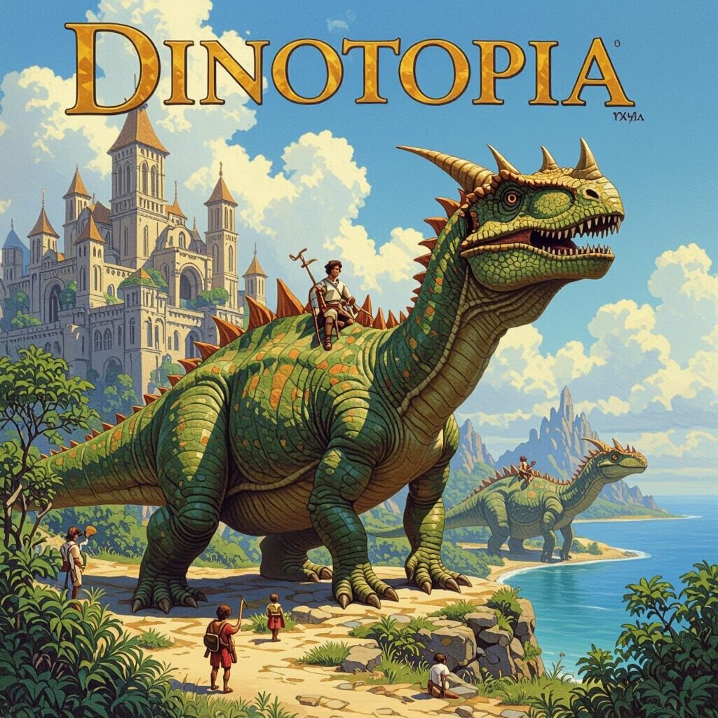 Dinotopia: A World of Wonder by James Gurney