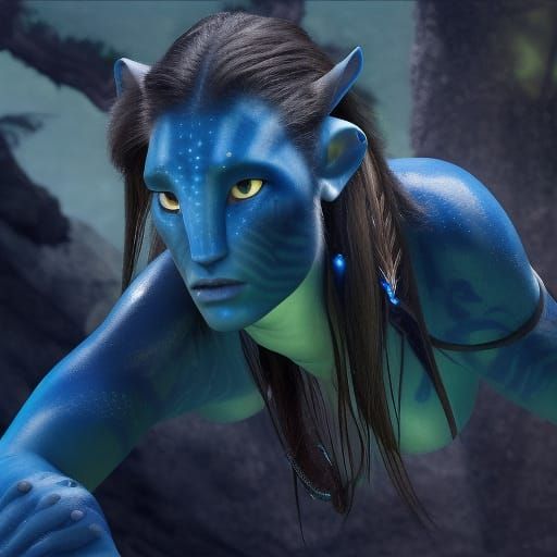 Na'vi Bioluminescence from Avatar