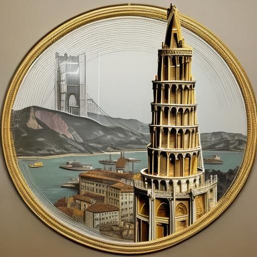 Landmarks Reimagined as Intricate String Art