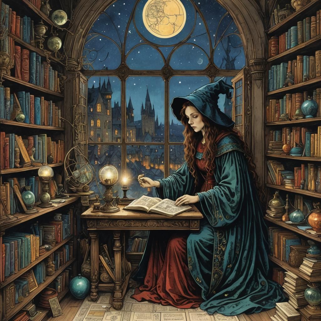 Witch's Study