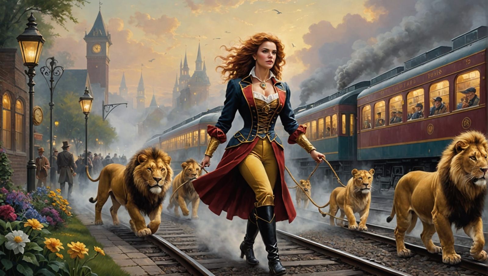 Lion Tamer of Time: Clocks on the Run