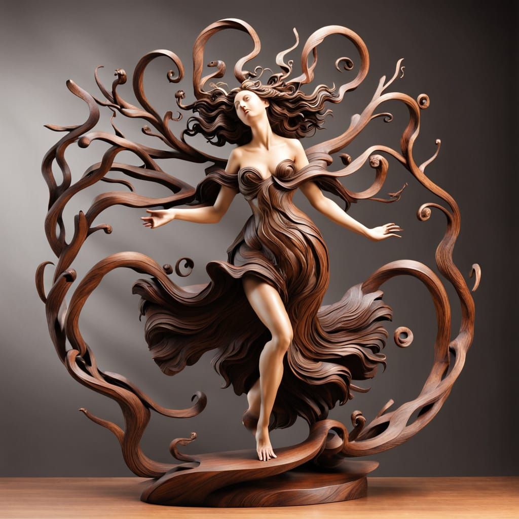 swirling angel